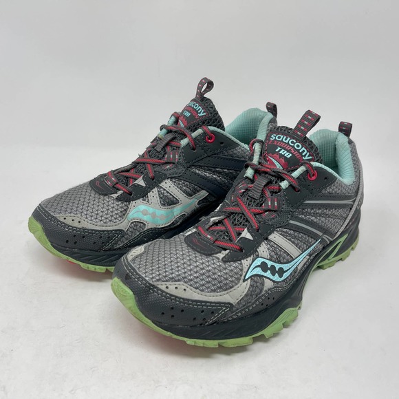 Saucony Excursion TR8 Women's Sz 8 Gray Running Shoes 824:J.8.2 - Picture 6 of 12